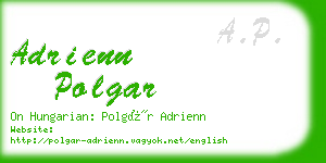 adrienn polgar business card